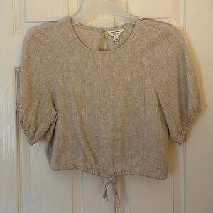 Banana Republic Light Beige Blouse